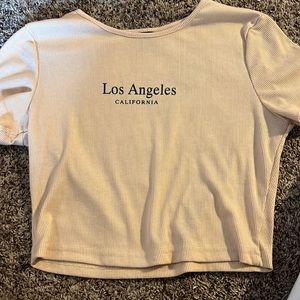 I barley wore this shirt but I love the color on it.